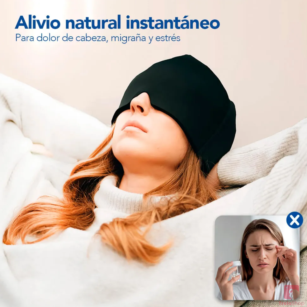 GORRO GEL TERAPÉUTICO ANTI-MIGRAÑA | ORIGINAL | ENVÍO GRATIS