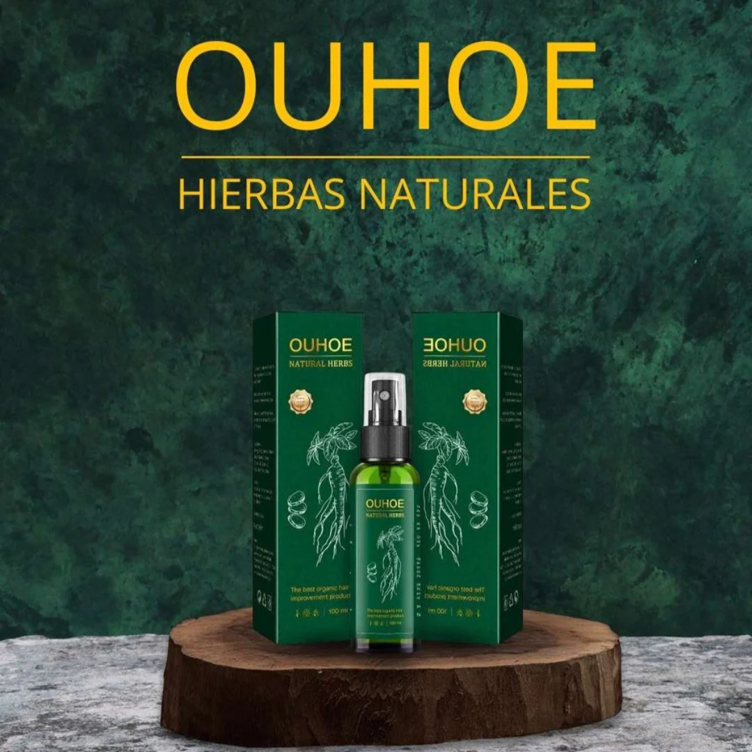 OUHOE - SPRAY PARA EL CRECIMIENTO DE CABELLO | ENVÍO GRATIS