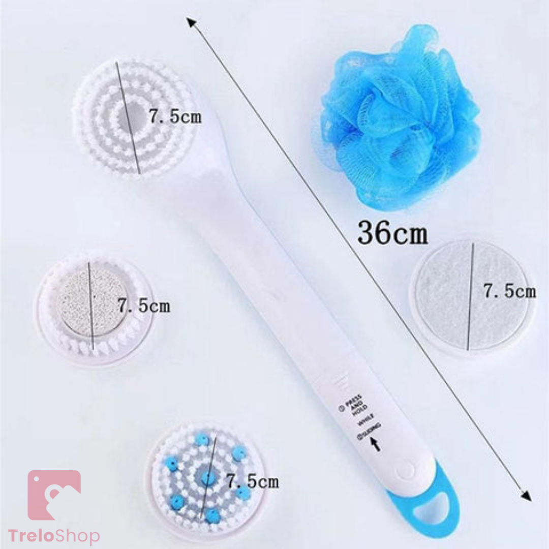 CEPILLO ELÉCTRICO CORPORAL SPIN SPA 5 EN 1 | ORIGINAL | ENVÍO GRATIS