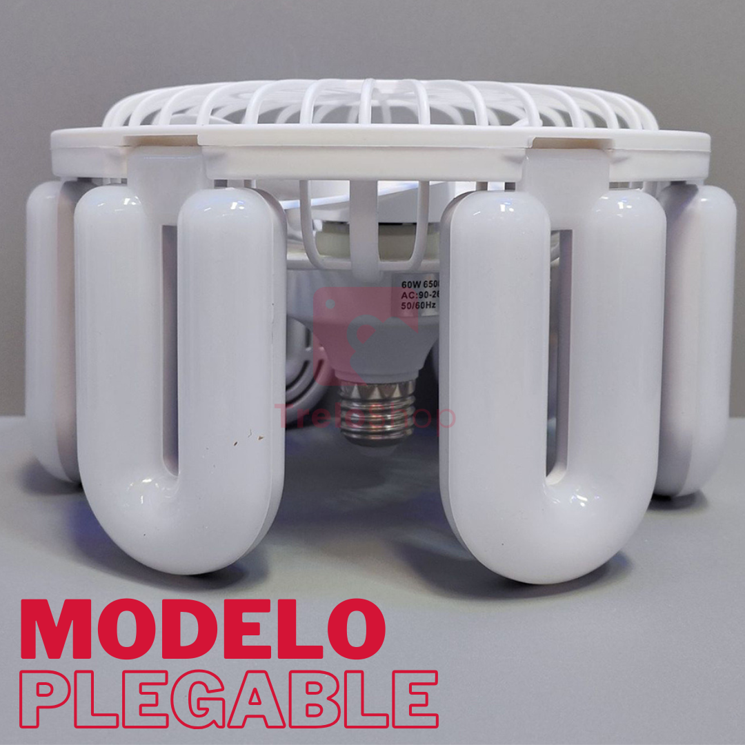 FOCO VENTILADOR LED CON CONTROL REMOTO | ORIGINAL | ENVÍO GRATIS