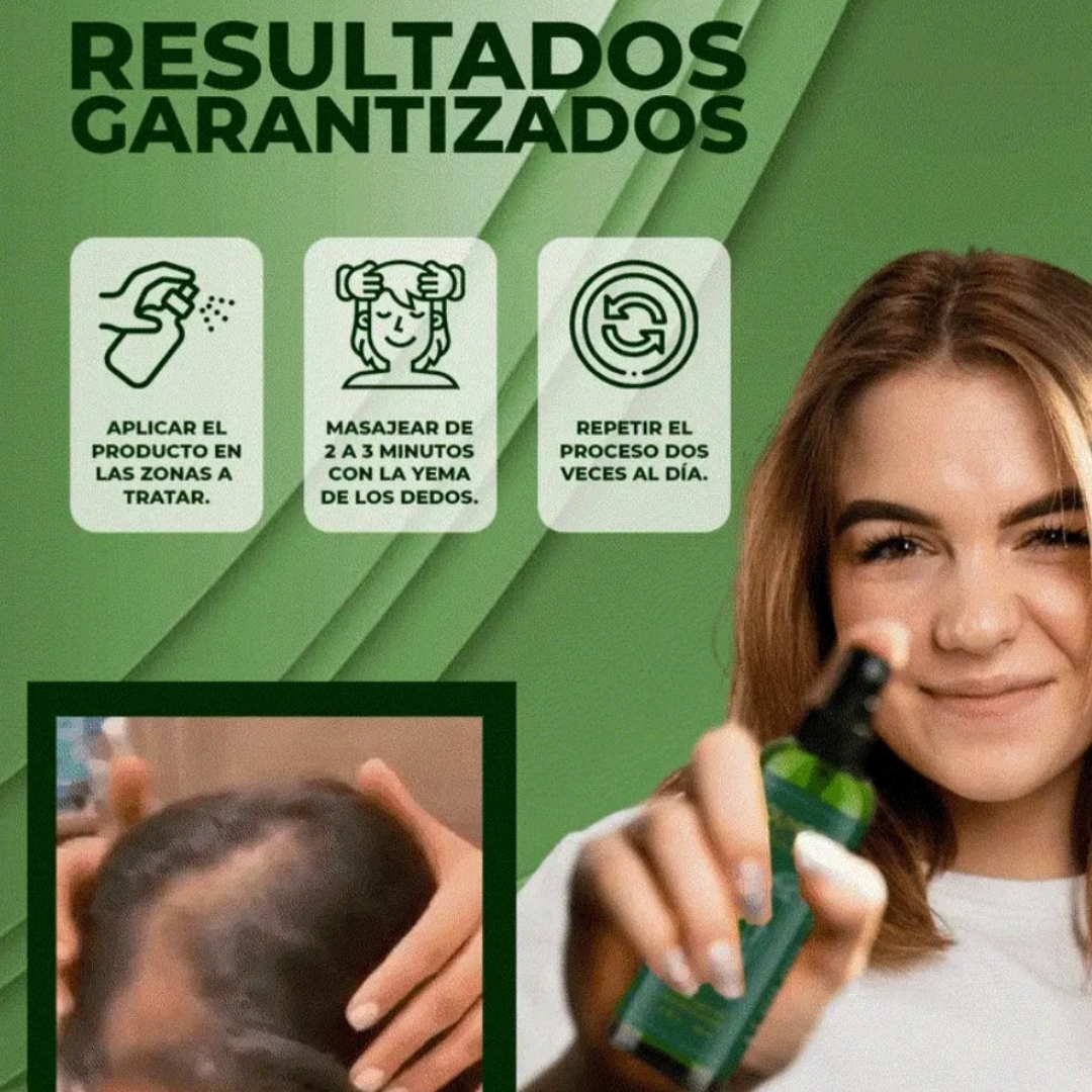 OUHOE - SPRAY PARA EL CRECIMIENTO DE CABELLO | ENVÍO GRATIS
