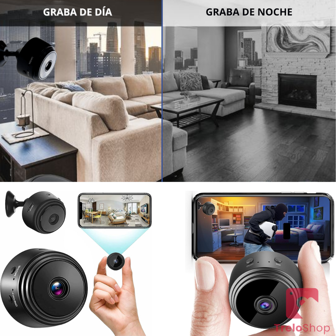 MINI CÁMARA ULTRA ESPÍA 2025 FHD | ORIGINAL | ENVÍO GRATIS