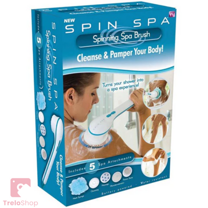 CEPILLO ELÉCTRICO CORPORAL SPIN SPA 5 EN 1 | ORIGINAL | ENVÍO GRATIS