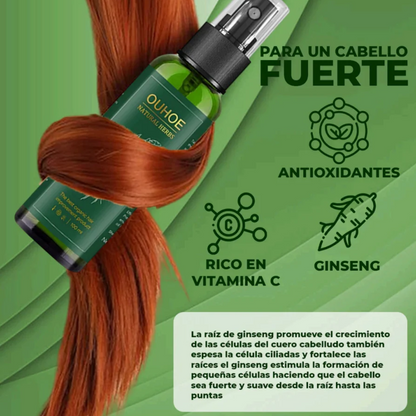 OUHOE - SPRAY PARA EL CRECIMIENTO DE CABELLO | ENVÍO GRATIS