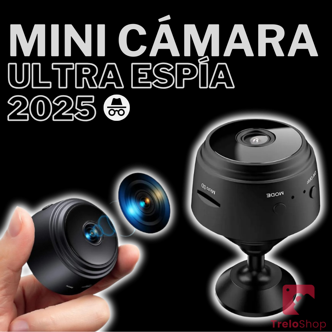 MINI CÁMARA ULTRA ESPÍA 2025 FHD | ORIGINAL | ENVÍO GRATIS