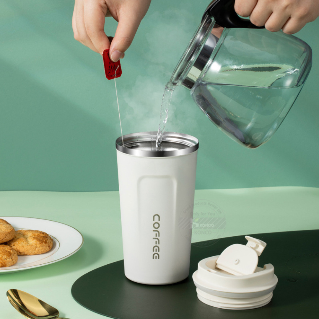 VASO TÉRMICO DIGITAL PARA CAFÉ, CERVEZA Y TÉ | ENVÍO GRATIS